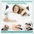 Selfika Butterfly Memory Foam Sleep Pillow for Cervical Support and Comfort