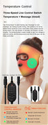 Electric Thermal Facial Recovery Mask with Hot Compress and Moxibustion Therapy