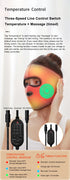 Electric Thermal Facial Recovery Mask with Hot Compress and Moxibustion Therapy