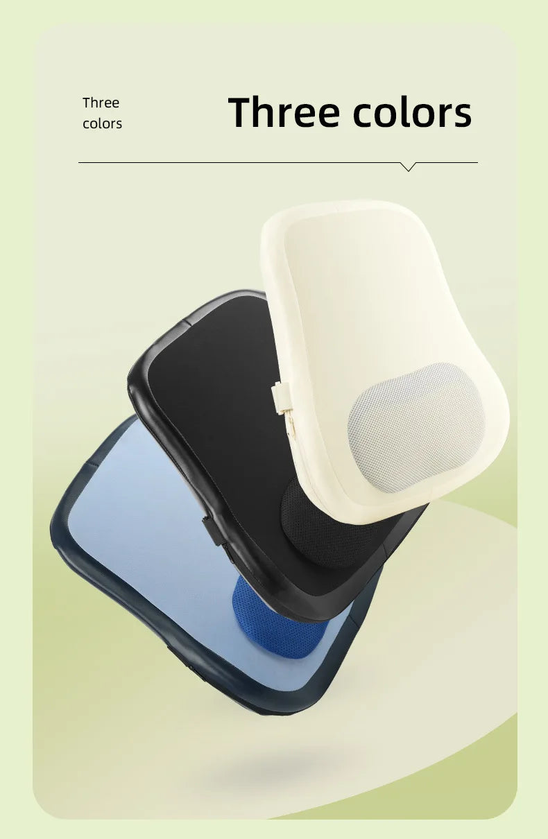 Selfika Cordless Lower Back Massager with Deep-Tissue Heat Therapy & Rechargeable Battery