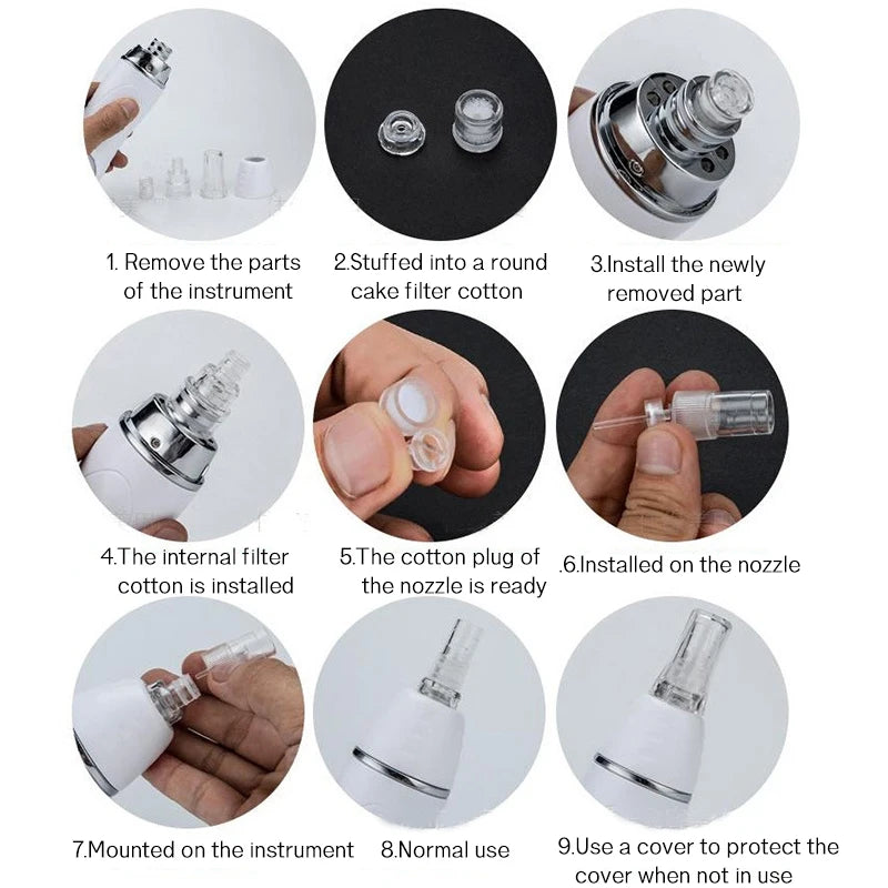 Selfika™ Diamond Microdermabrasion Machine Vacuum Pore Cleaner