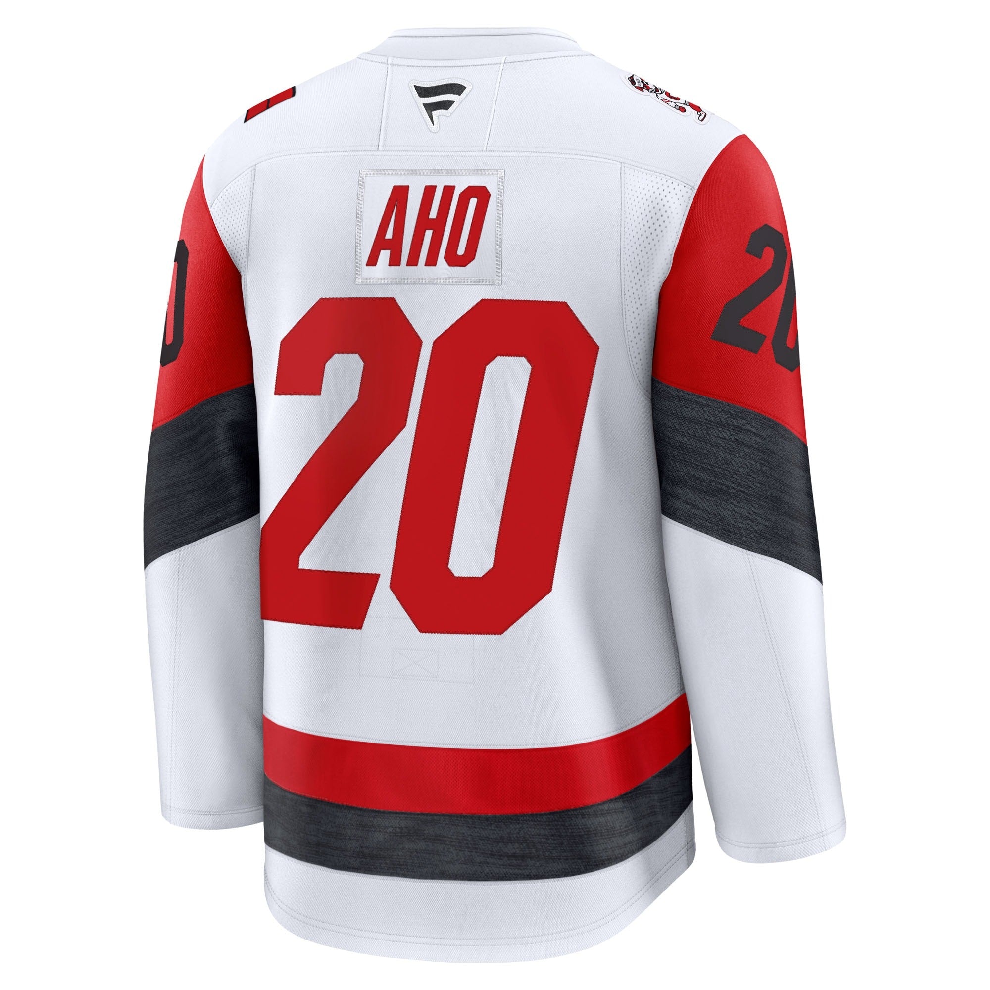 Sebastian Aho Carolina Hurricanes Fanatics Premium Away Jersey – White - Jersey Teams World