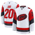 Sebastian Aho Carolina Hurricanes Fanatics Premium Away Jersey – White - Jersey Teams World
