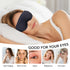 Hailicare 3D Electric Steam Eye Mask – 3-Level Heat, 5-Level Vibration Massage, Fatigue Relief