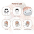 iebilif Rechargeable 7-Color LED Photon Face & Neck Mask – Skin Rejuvenation, Facial Beauty SPA