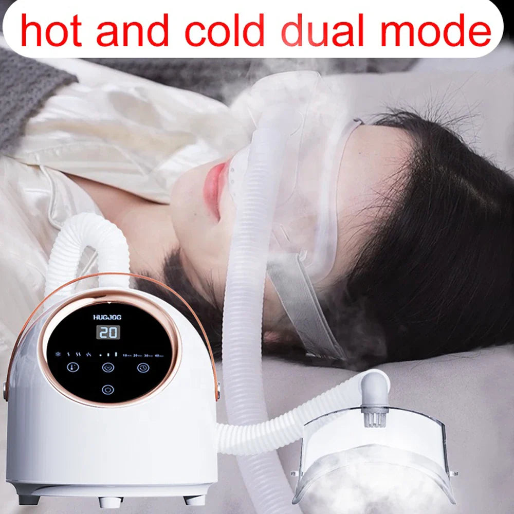 vilnason Hot/Cold Nano Eye Mist Sprayer & Steamer – Adjustable Fog, Comfort for Dryness & Fatigue