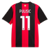 Selfika™ AC Milan Classic Black & Red Soccer Jersey - Men's Official 2026/27 Home Sport Top