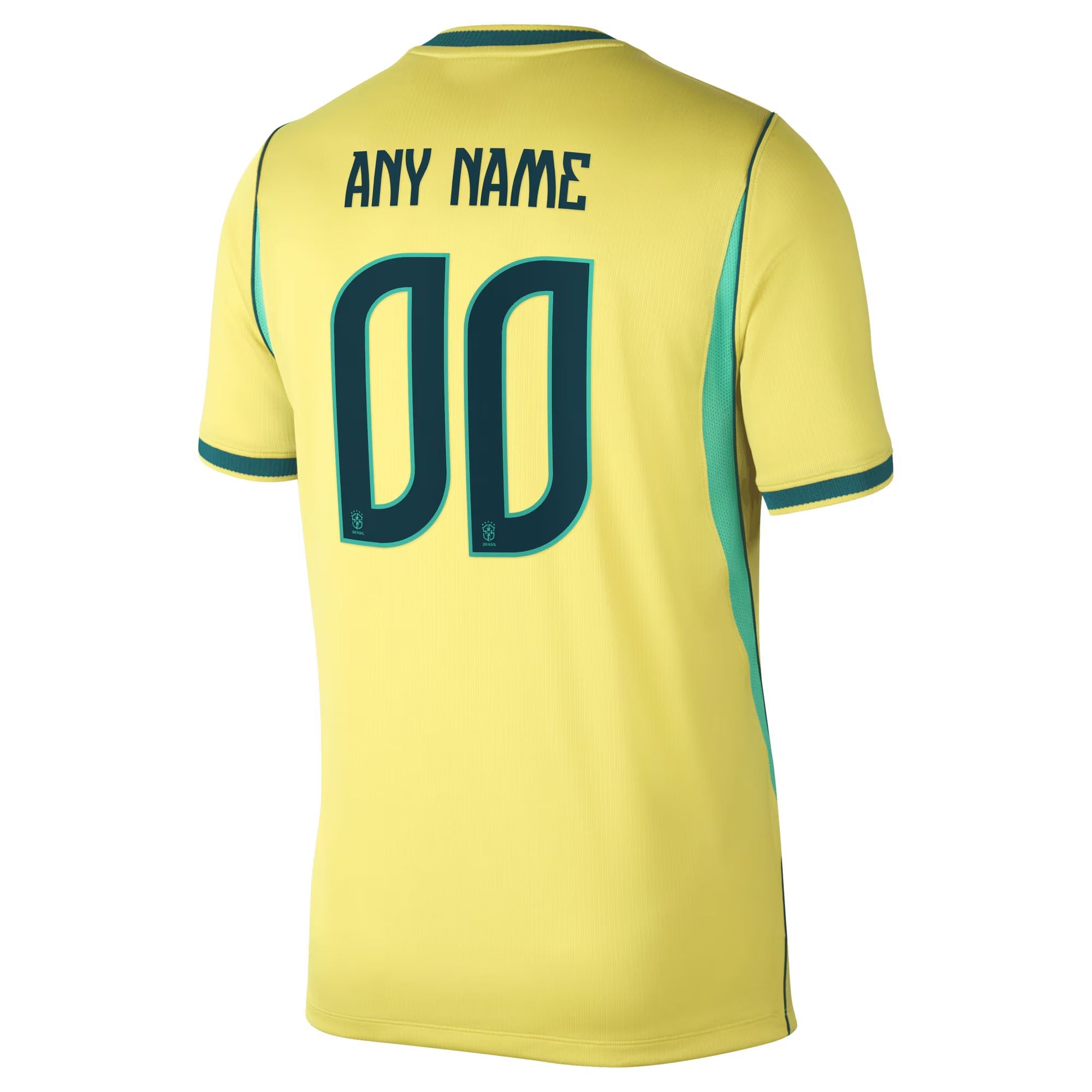 Selfika™ Brazil Classic 2026 Home Custom Soccer Jersey - Yellow & Green Stadium Sport Top