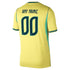 Selfika™ Brazil Classic 2026 Home Custom Soccer Jersey - Yellow & Green Stadium Sport Top