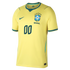 Selfika™ Brazil Classic 2026 Home Custom Soccer Jersey - Yellow & Green Stadium Sport Top