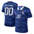 Selfika™ France Classic 2026 Home Custom Soccer Jersey - Blue & Tricolor Stadium Sport Top
