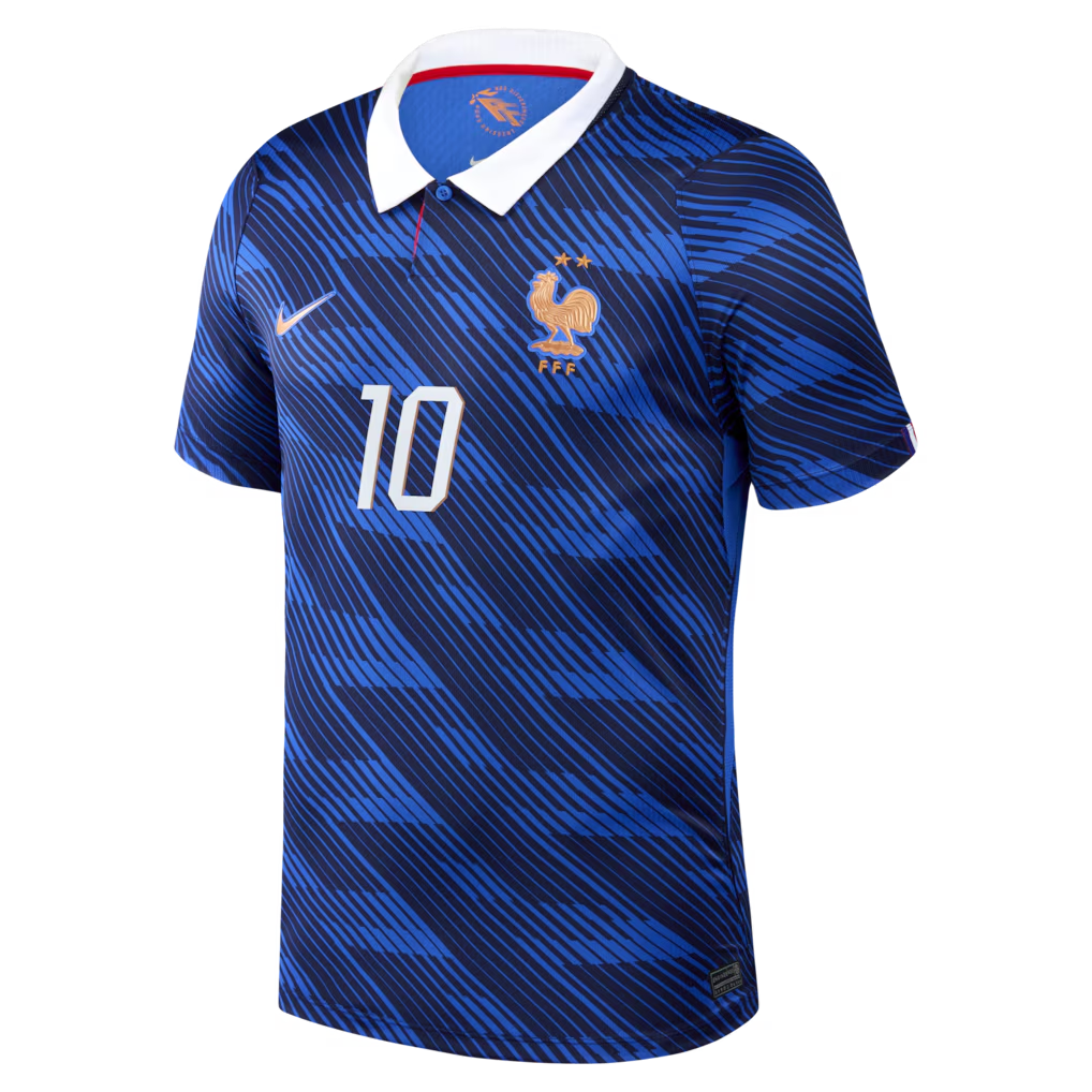 Selfika™ France Classic 2026 Home Soccer Jersey - Blue & Tricolor Stadium Edition Sport Top