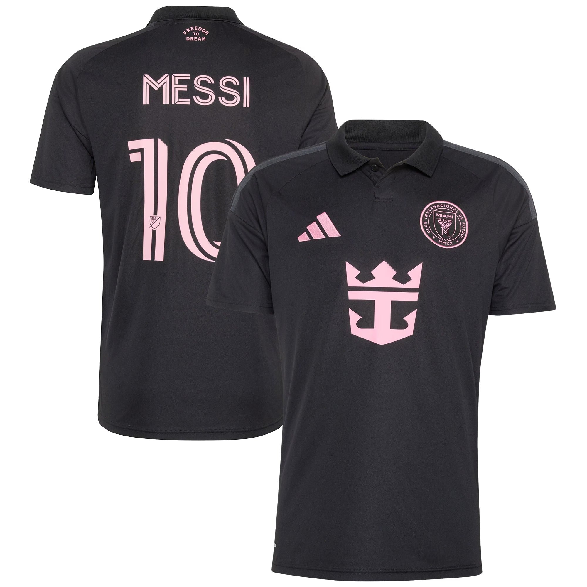 Selfika™ Inter Miami Classic Black Soccer Jersey - Men's Official Presagio Edition Sport Top