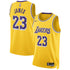 Selfika™ Los Angeles Classic Gold Basketball Jersey - Icon Edition Sport Vest