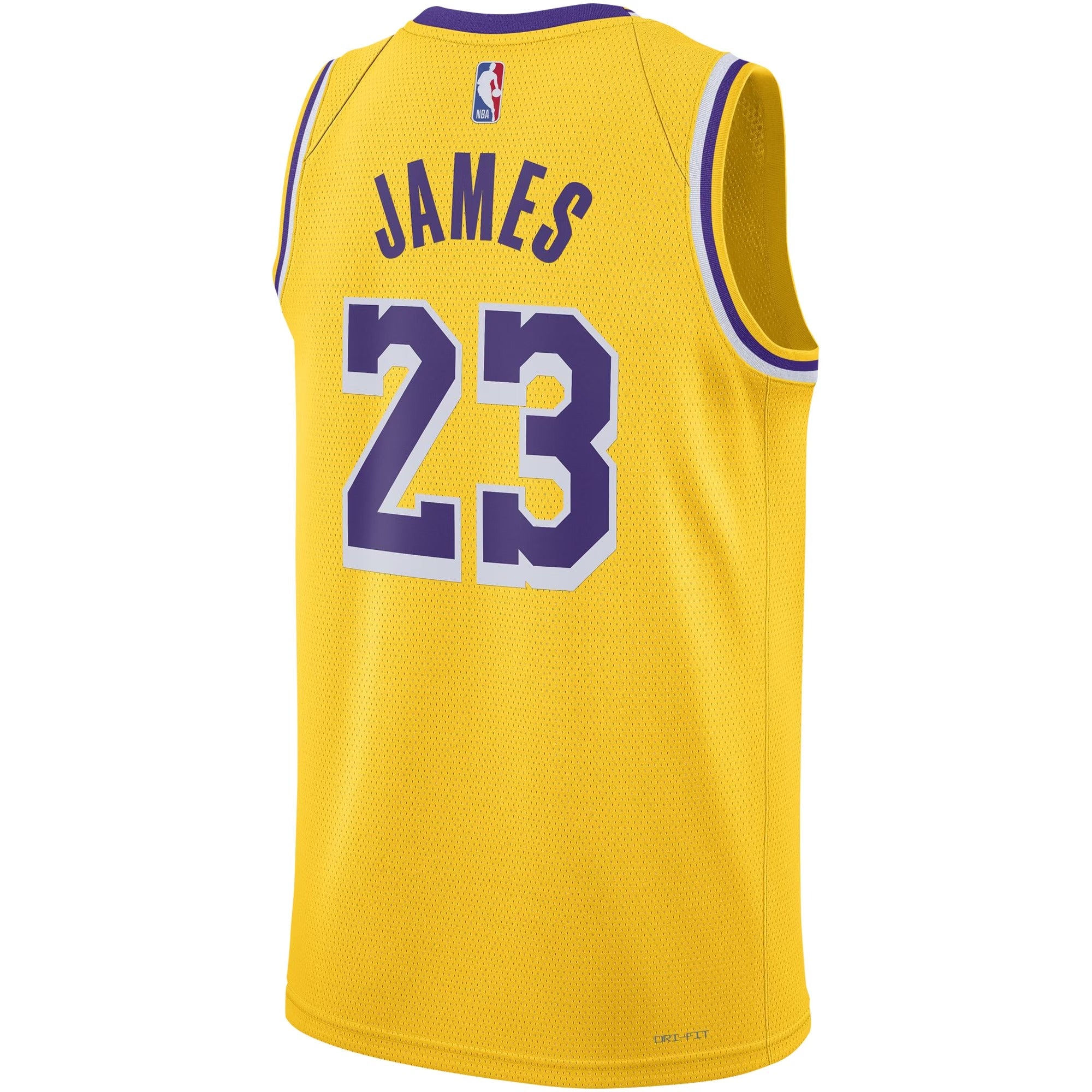Selfika™ Los Angeles Classic Gold Basketball Jersey - Icon Edition Sport Vest