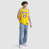 Selfika™ Los Angeles Classic Gold Basketball Jersey - Icon Edition Sport Vest