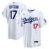 Selfika™ Los Angeles Classic White Baseball Jersey - Men's Stadium Edition Sport Button-Up