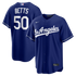 Selfika™ Los Angeles Edition Betts #50 Royal Knit Top – Men's Player Sportswear