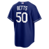 Selfika™ Los Angeles Edition Betts #50 Royal Knit Top – Men's Player Sportswear