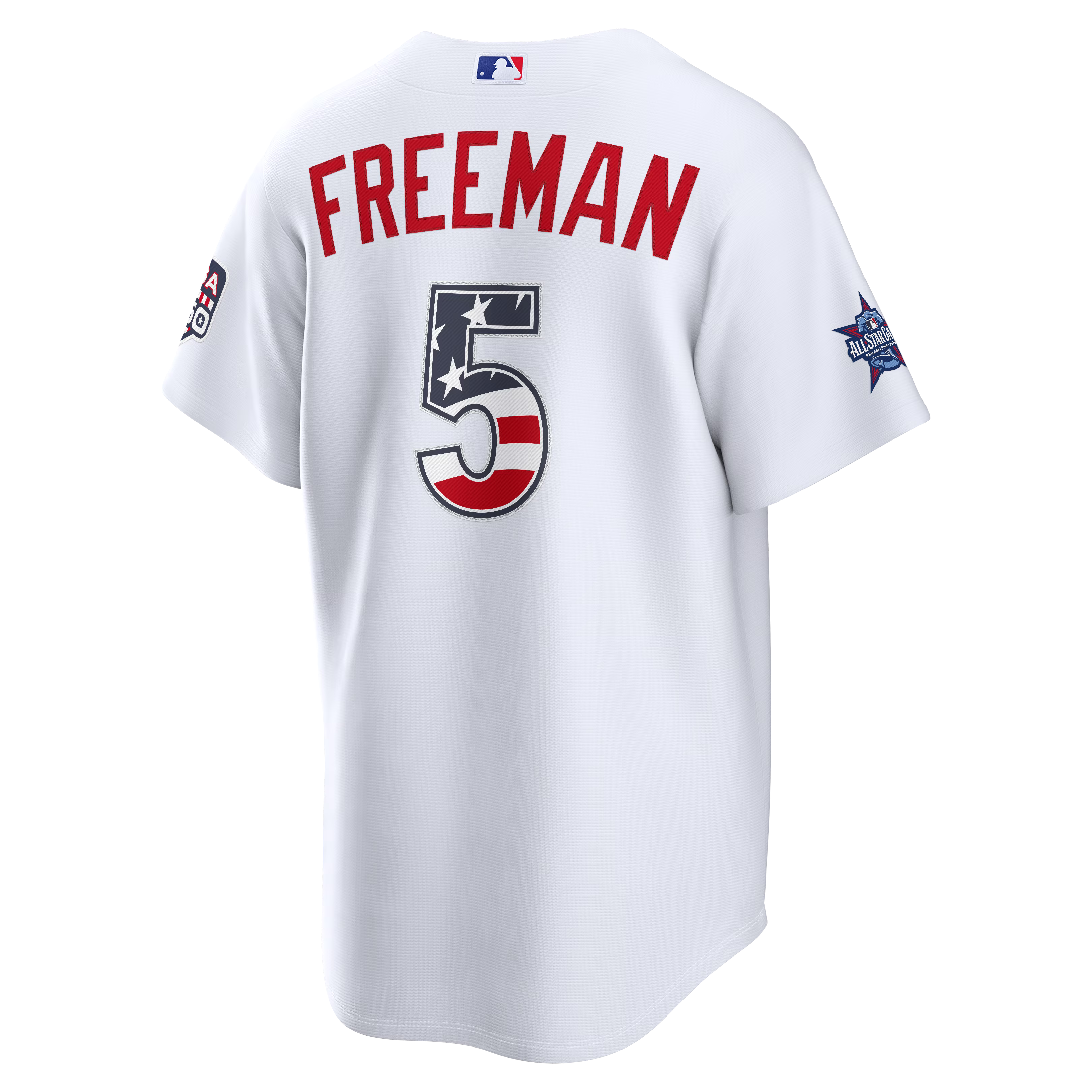Selfika™ Los Angeles Edition Freeman #5 Stars & Stripes Knit Top – Men's Player Sportswear