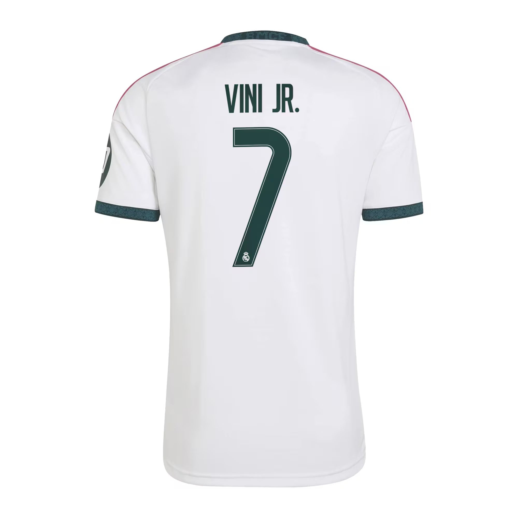 Selfika™ Madrid Edition #7 Diamond Knit Top – Men's White Sport Top ( Vini Jr. )