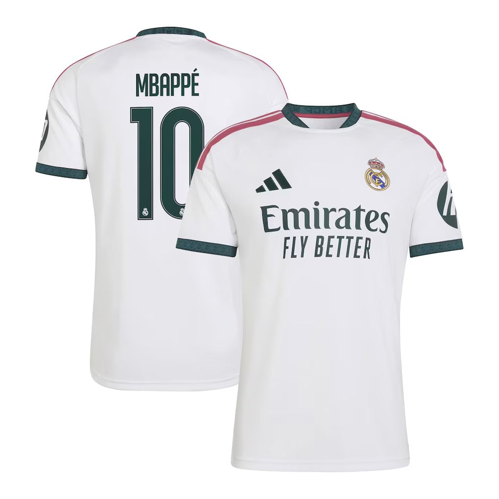 Selfika™ Madrid Edition #9 Diamond Knit Top – Men's White Sport Top ( Mbappé )