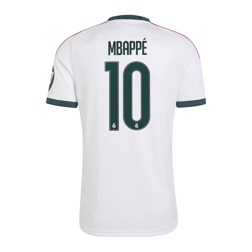 Selfika™ Madrid Edition #9 Diamond Knit Top – Men's White Sport Top ( Mbappé )