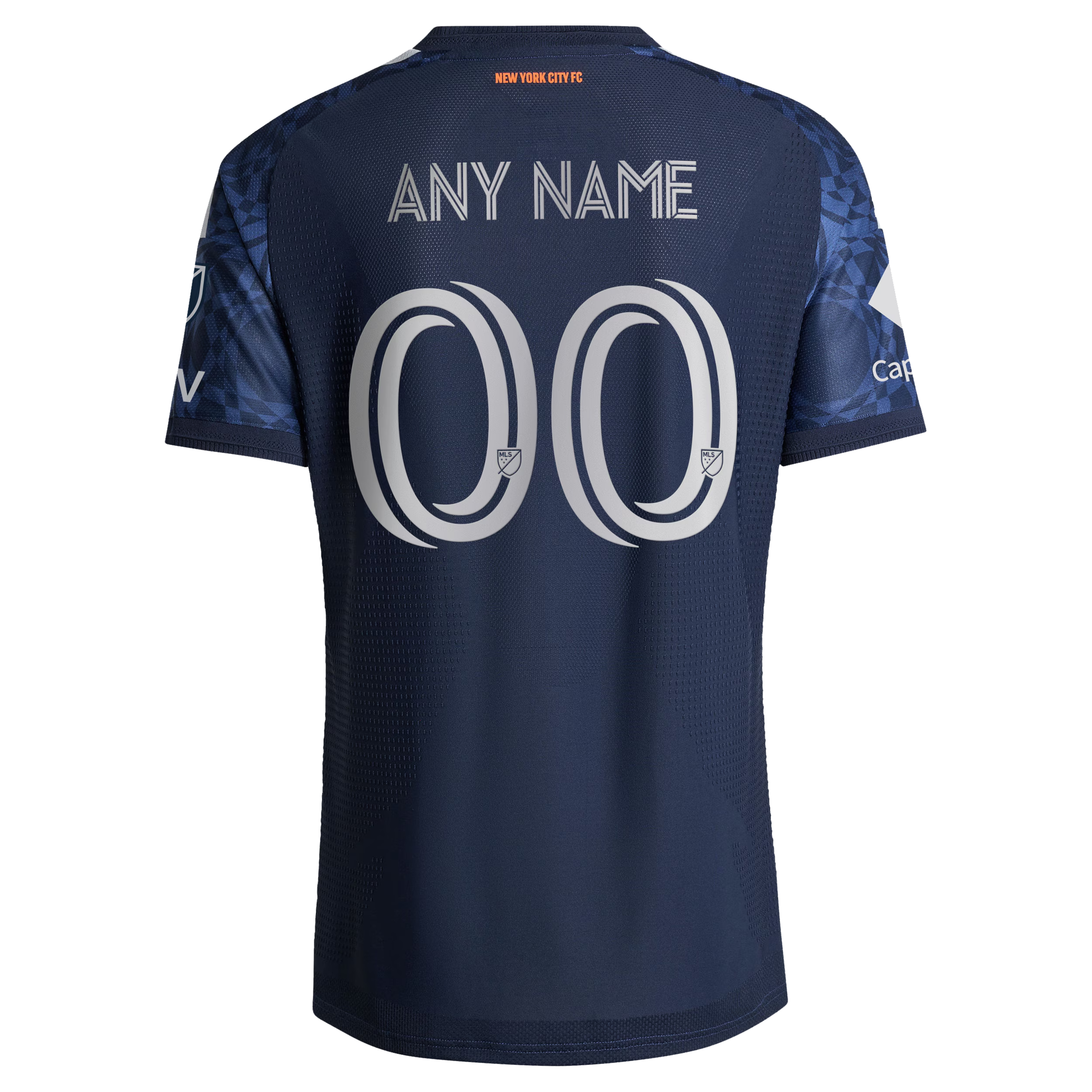 Selfika™ New York Gotham Edition Unisphere Mesh Top – Men's Blue Custom Name & Number Sport Top