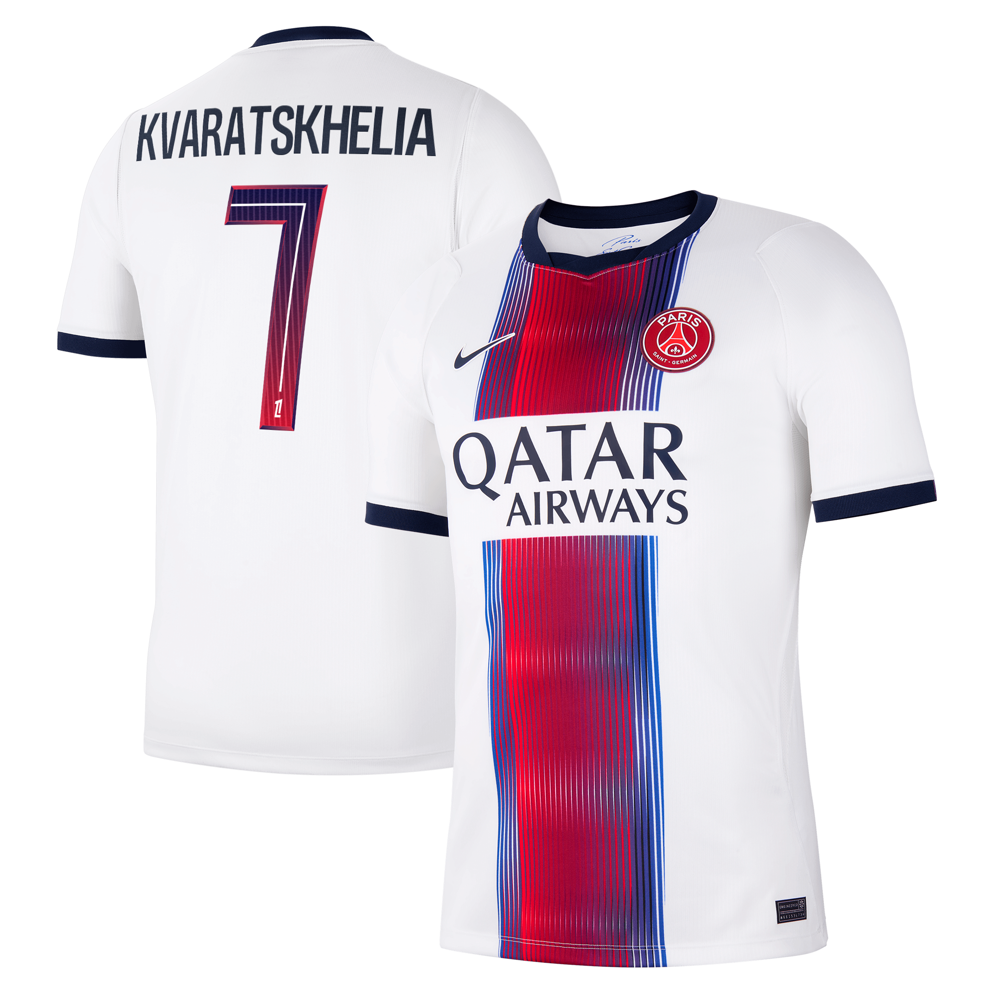 Selfika™ Paris Edition #7 Rhythm Knit Top  – Men's Player Apparel ( Kvaratskhelia )