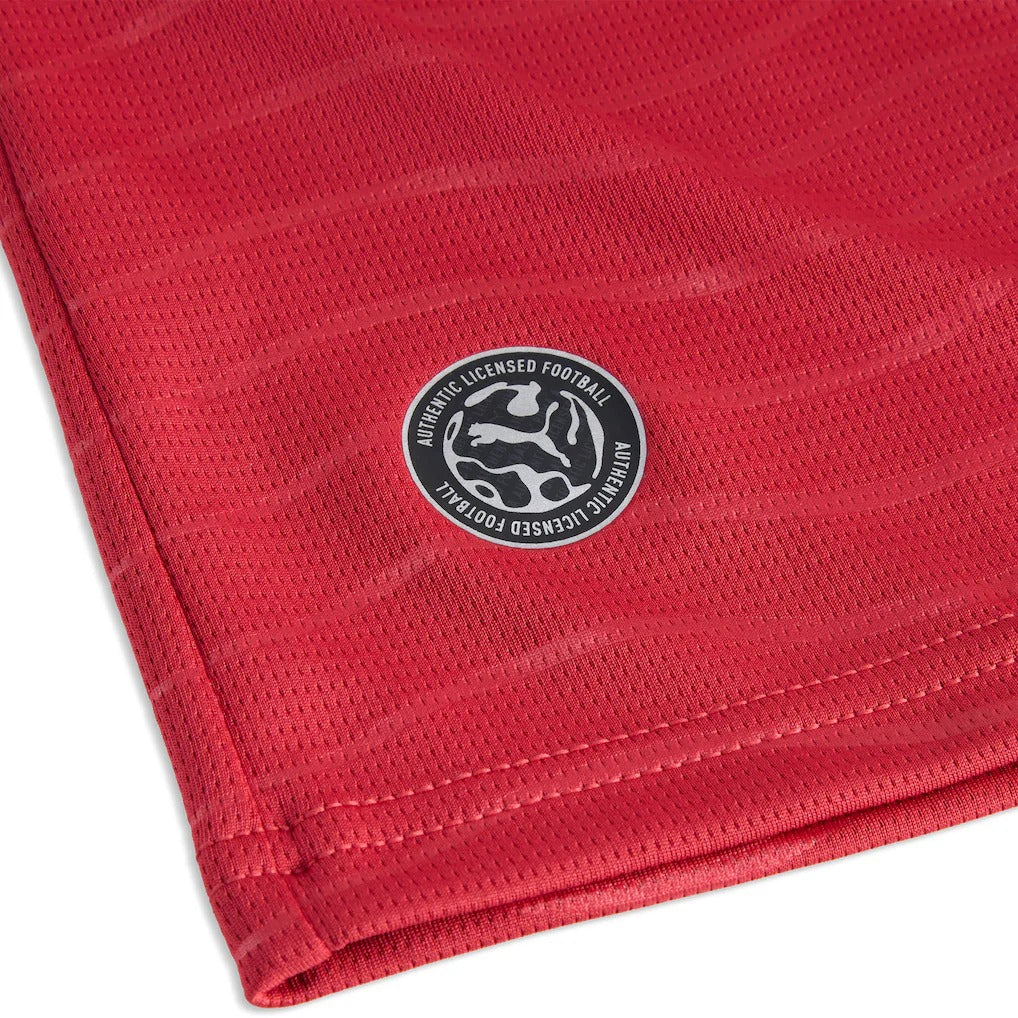 Selfika™ Portugal Classic Red Patterned Soccer Jersey - Men's Premium Edition Sport Top