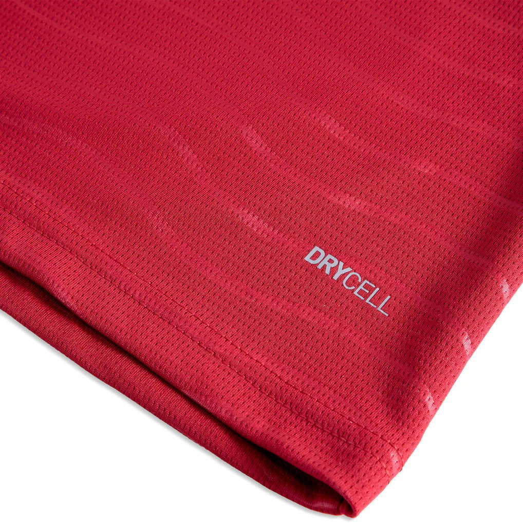 Selfika™ Portugal Classic Red Patterned Soccer Jersey - Men's Premium Edition Sport Top