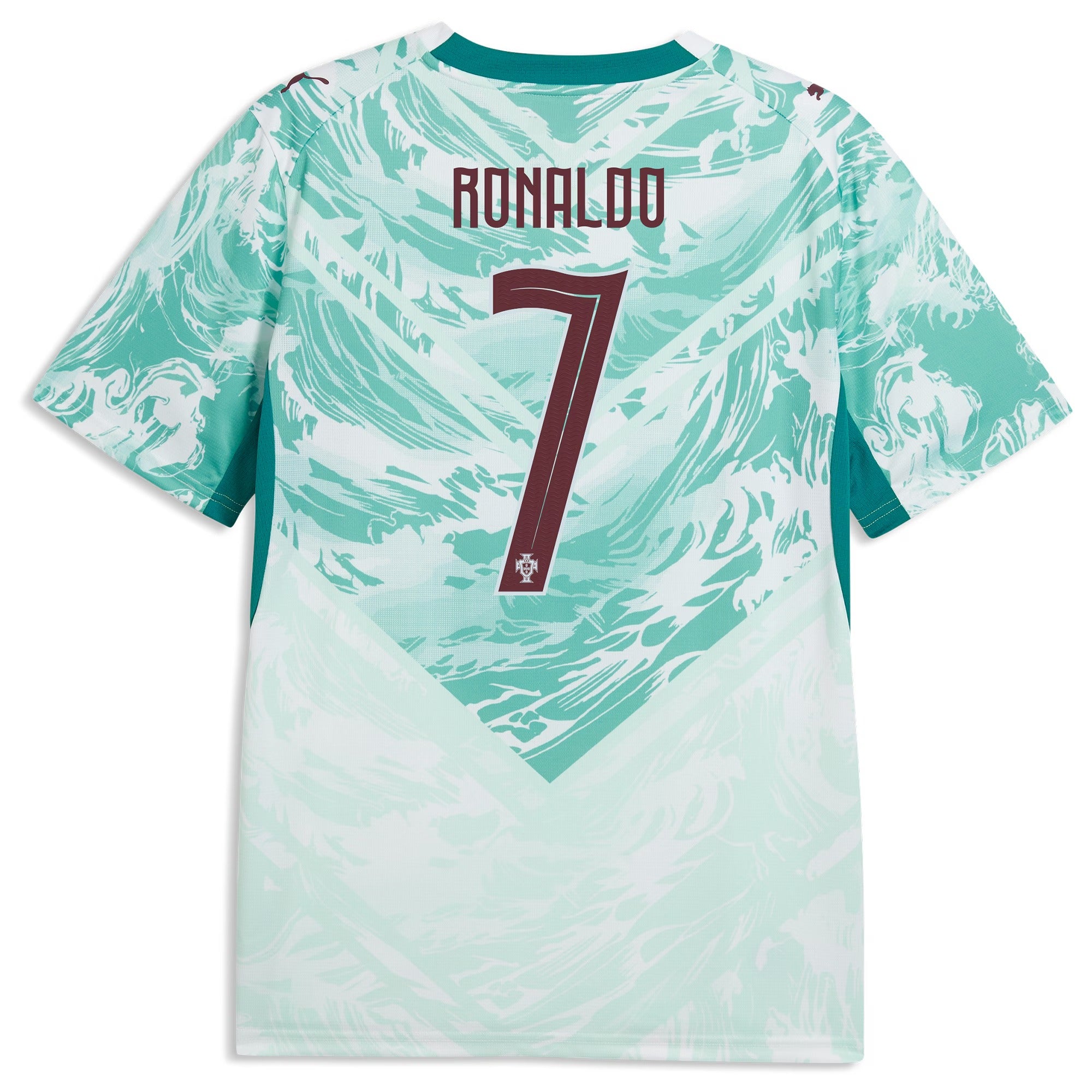 Selfika™ Portugal Classic White Graphic Soccer Jersey - Men's Premium Edition Sport Top
