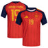Selfika™ Spain Classic 2026 Home Soccer Jersey - Men's Red Stadium Top (Lamine Yamal Fan Edition)