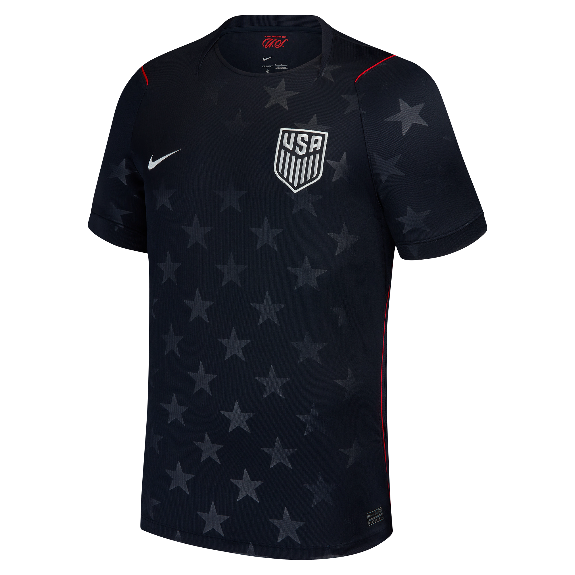Selfika™ USA Classic Blue Star Soccer Jersey - Men's Stadium Edition Sport Top