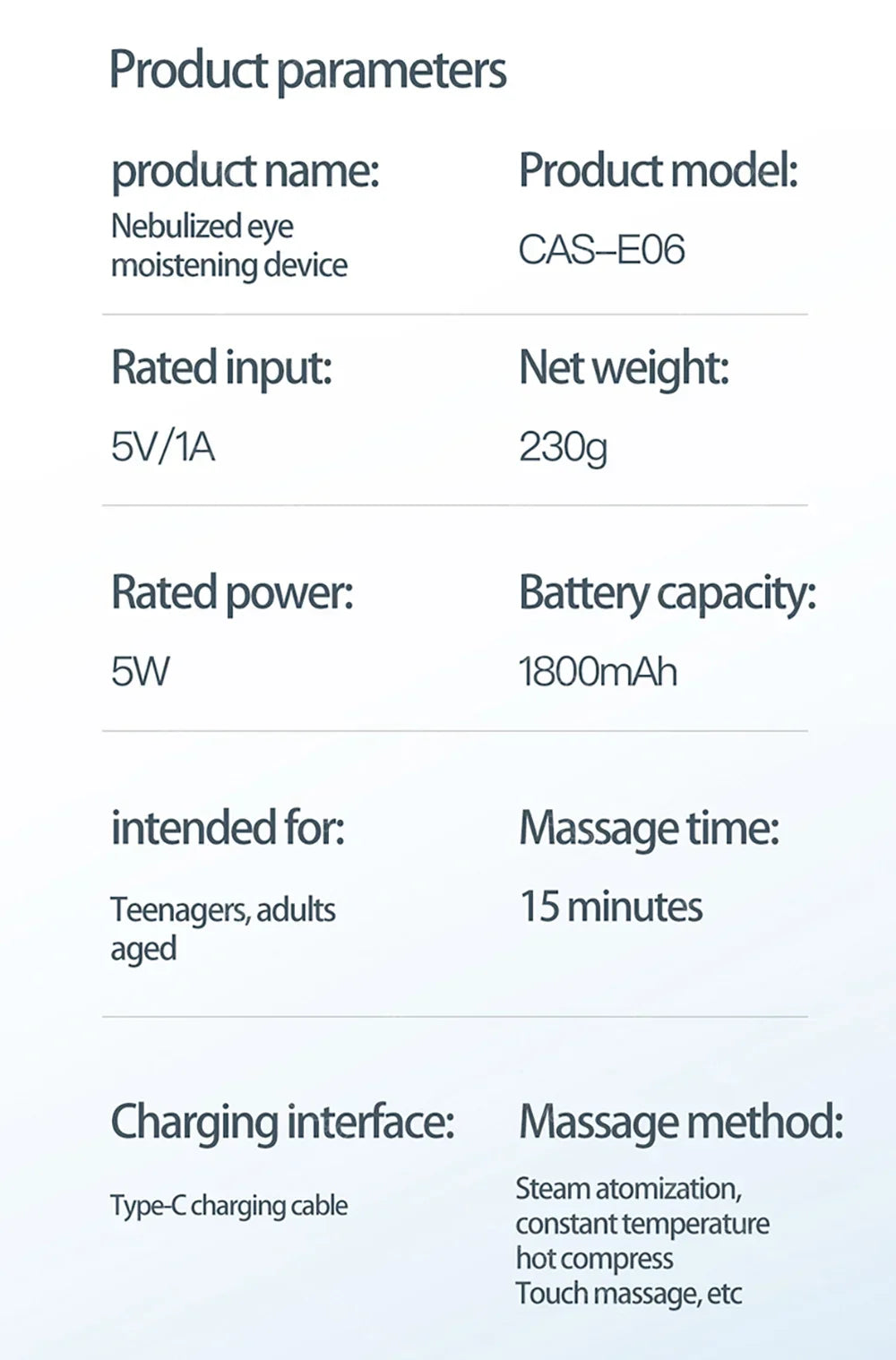 BXA Steam Eye Massager Warm Spa – Kneading Acupressure Massage Heat and Bluetooth Relaxation Aid