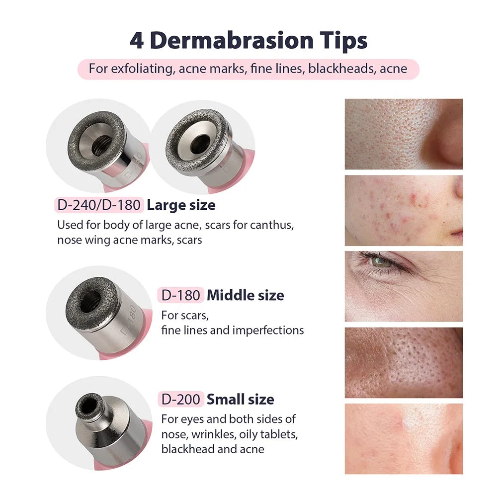 Selfika™ Diamond Microdermabrasion Machine Facial Peeling Device