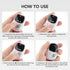 Hailicare CES Microcurrent Ear Clip Device – Relaxation Aid for Calming Sensation and Restful Sleep