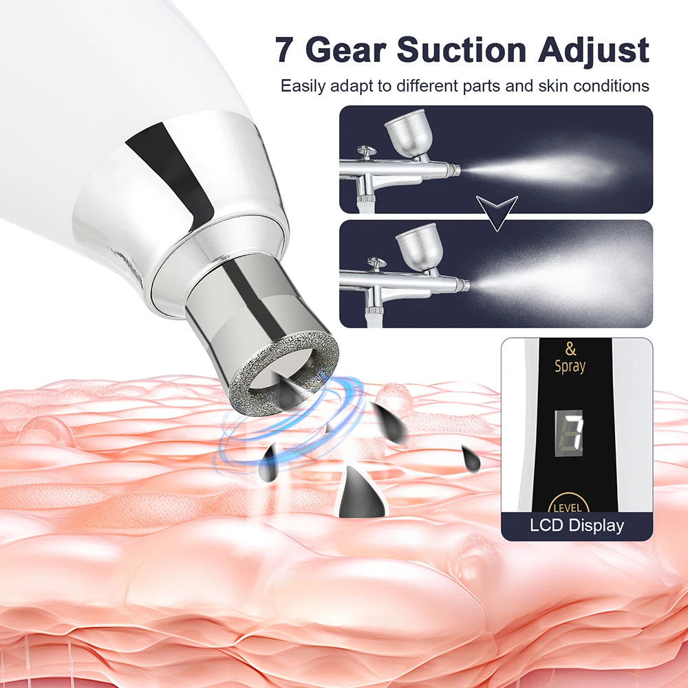 Selfika™ 2-in-1 Diamond Microdermabrasion Machine