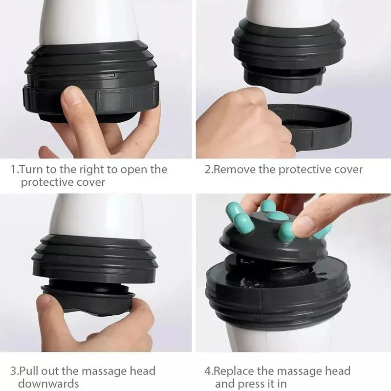 Selfika™ Electric Handheld Infrared Body Massager