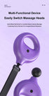 Selfika™ Electric Massage Belt – Portable Deep Tissue Muscle Relaxer for Cervical, Leg & Hip Relief