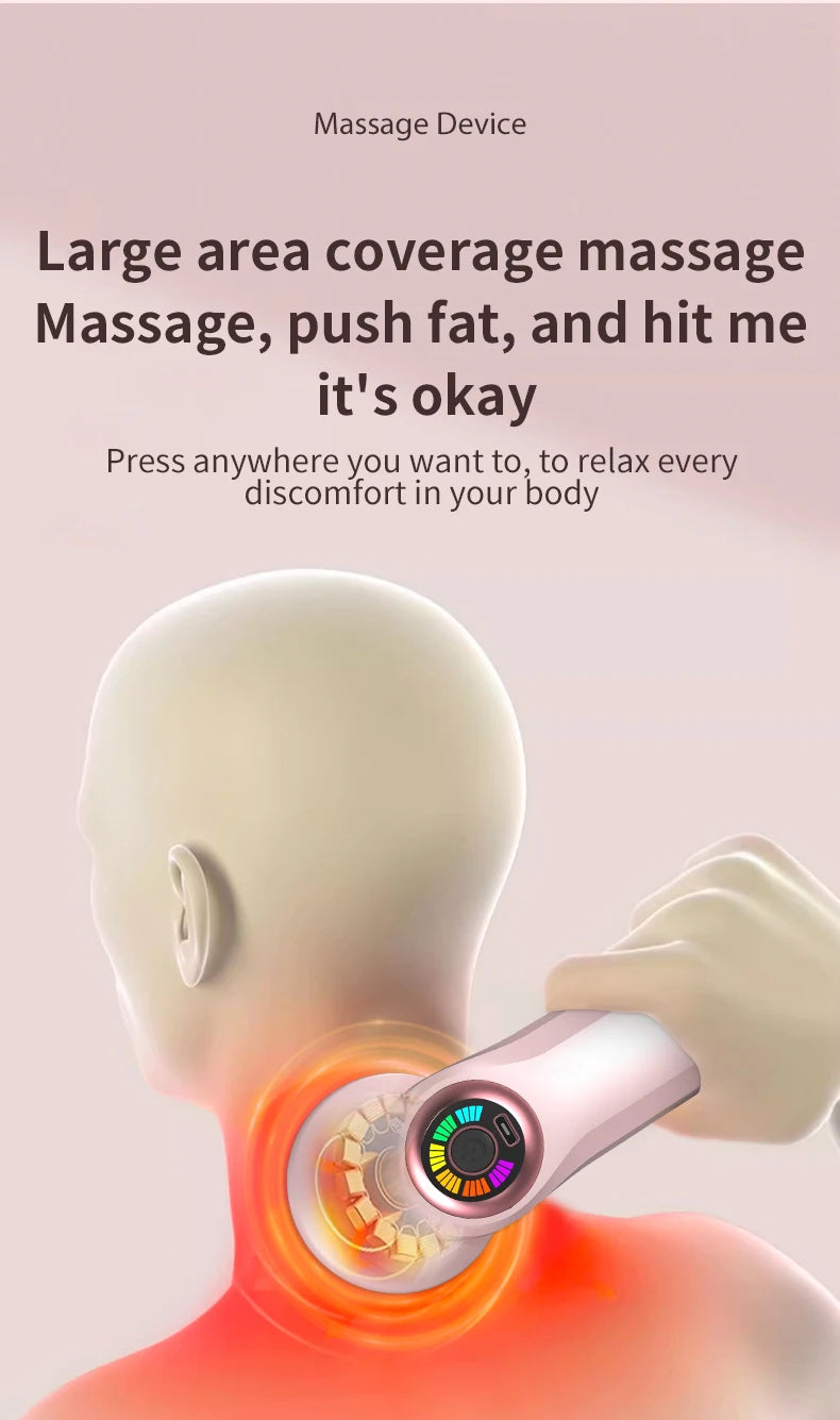 Windaily Cordless Rechargeable Body Massager & Sculpting Tool – 5 Heads, Toning