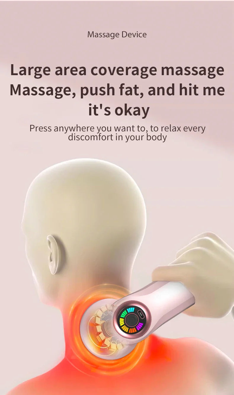 Windaily Cordless Rechargeable Body Massager & Sculpting Tool – 5 Heads, Toning