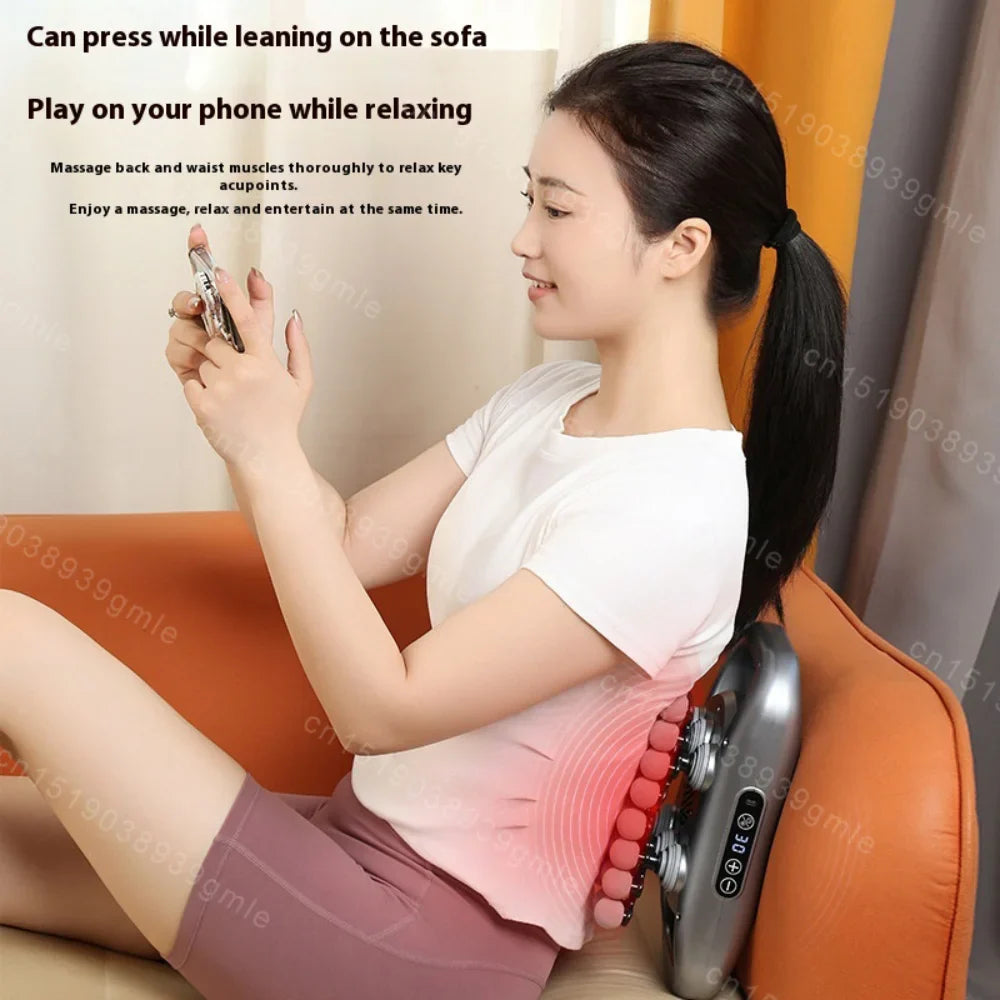 Selfika™ Professional Muscle Massage Gun – 9 Modes Deep Tissue Percussion Massager for Full Body Recovery