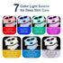 foreverlily Silicone 7-Color LED Face & Neck Mask – Wireless, Anti-Aging Appearance, Skin Rejuvenation