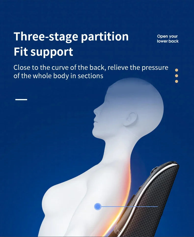 Selfika Intelligent 20-Node Deep Tissue Massage Pillow with Airbag Support & Heat