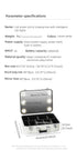 Selfika™ Professional Makeup & Jewelry Organizer – Rechargeable 3-Color LED Mirror Box with Hasp Closure
