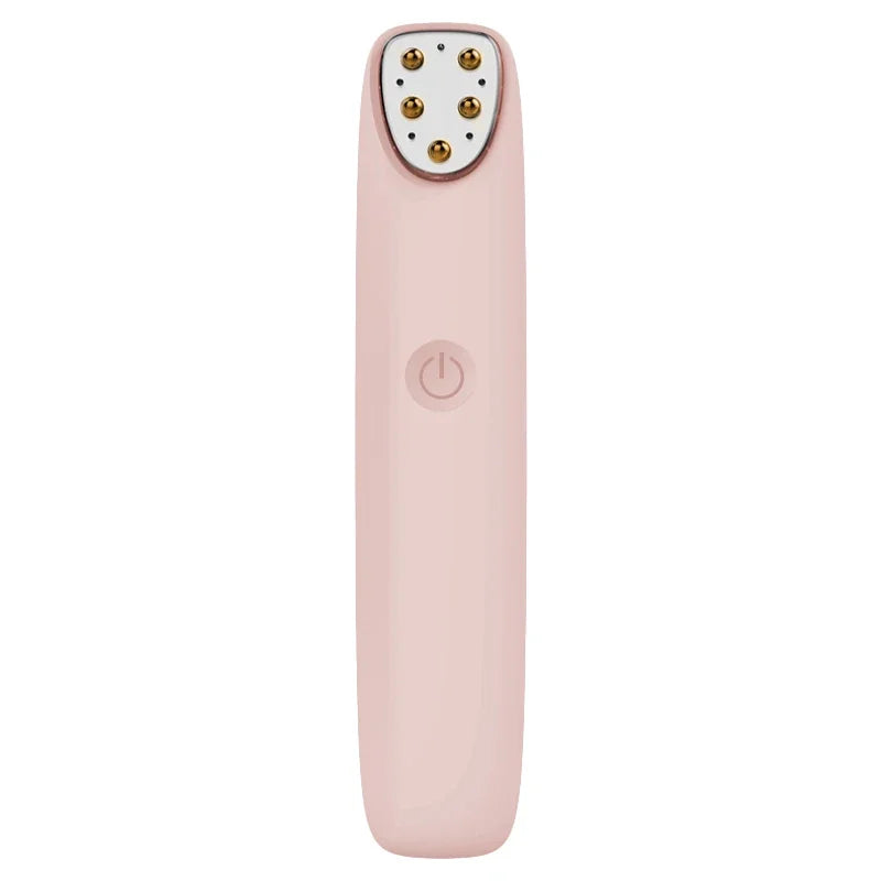 miitina Electric RF EMS Eye Massager Pen – Red Light, Vibration, USB Rechargeable Anti-Wrinkle Appearance