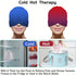 Gel Ice Headache and Migraine Relief Hat Cold Compress Therapy Cap for Relaxation