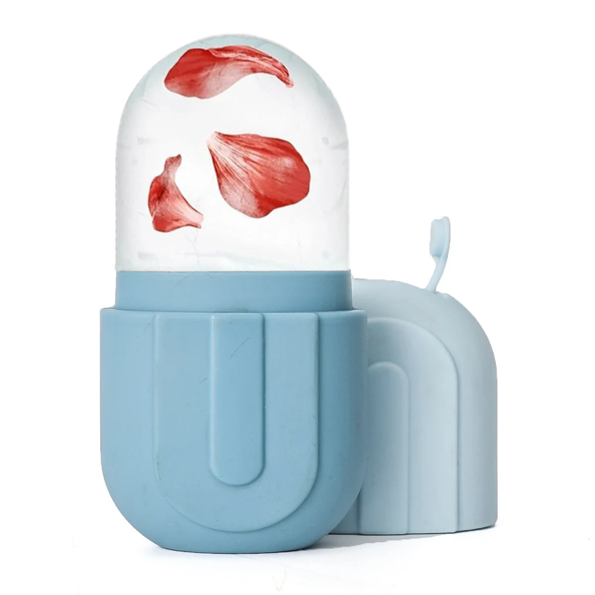 Generic Silicone Ice Roller for Face – Reusable Cube Tray, Facial Lifting & Contouring Massager