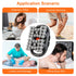 Selfika™ 42-Head Professional Fascia Gun – High-Frequency Deep Body Massager with Red Light Hot Compress & 50kg Thrust